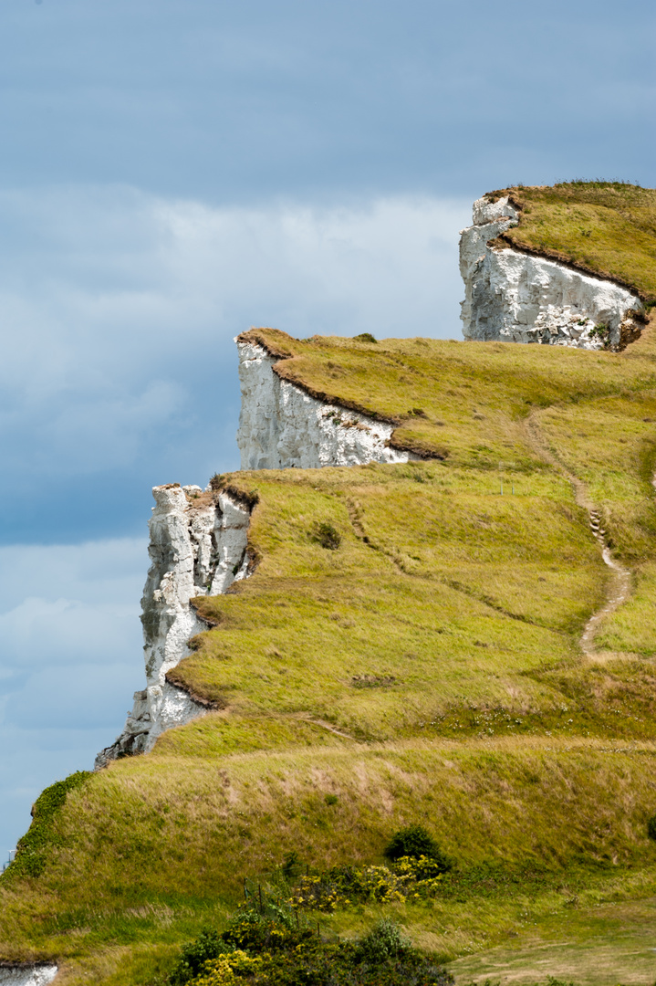 Steilküste bei Dieppe   / Normandie