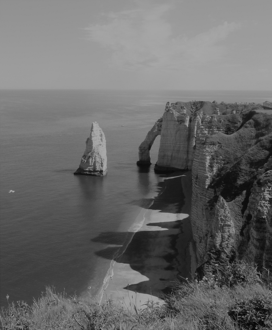 Steilküste bei Etretat (Frankreich)