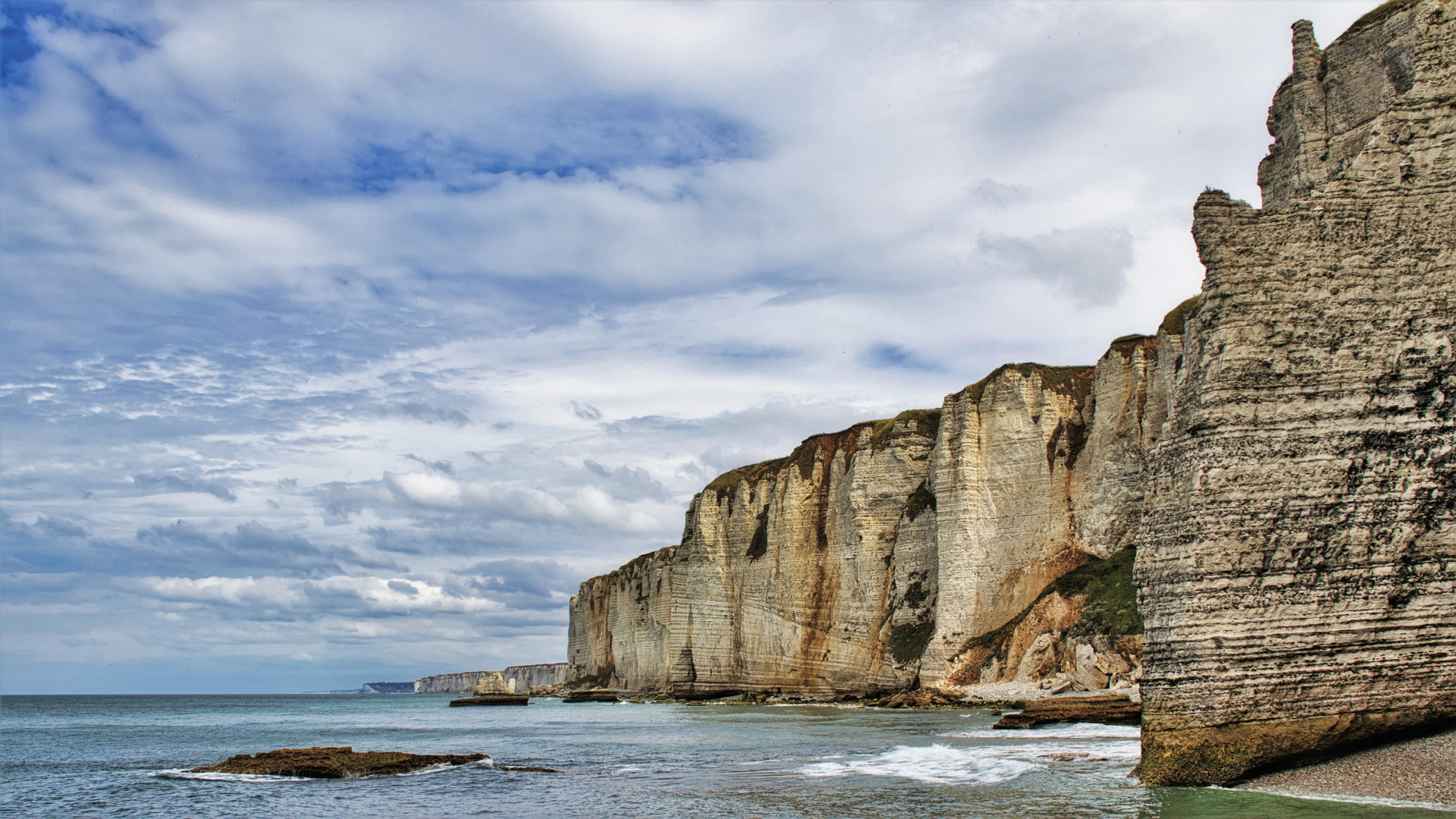 Steilküste bei Étretat