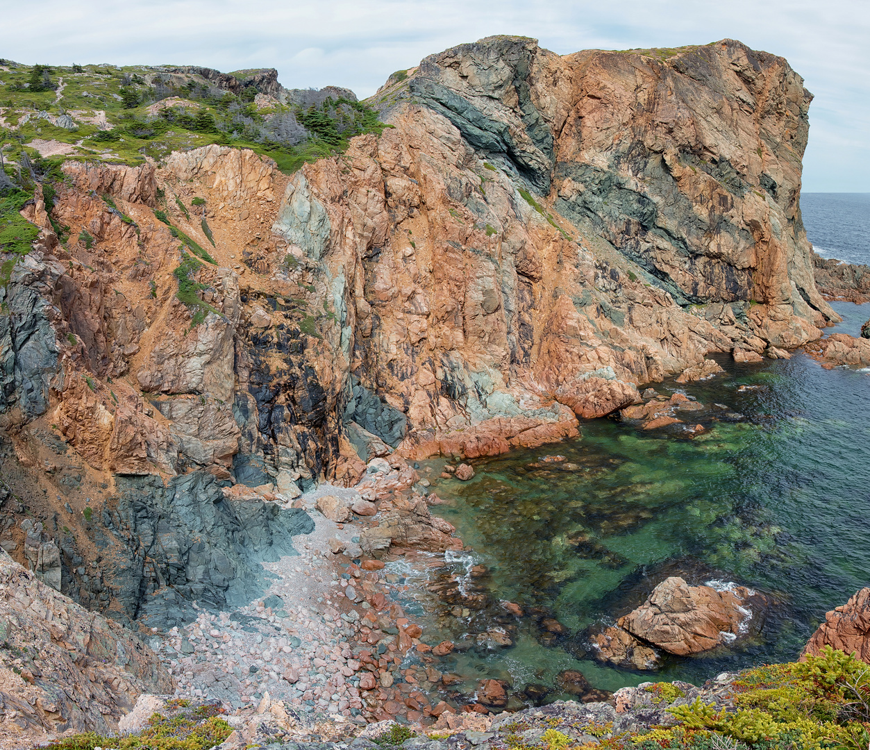 Steilküste bei Twillingate