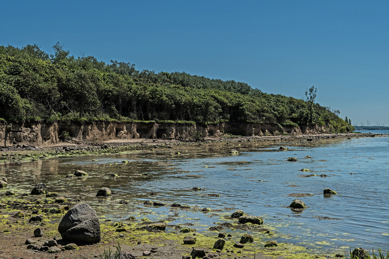 Steilküste der Insel Poel