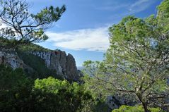 Steilküste im Norden von Ibiza