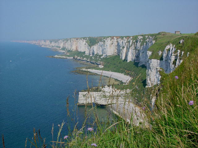 Steilküste, Normandie