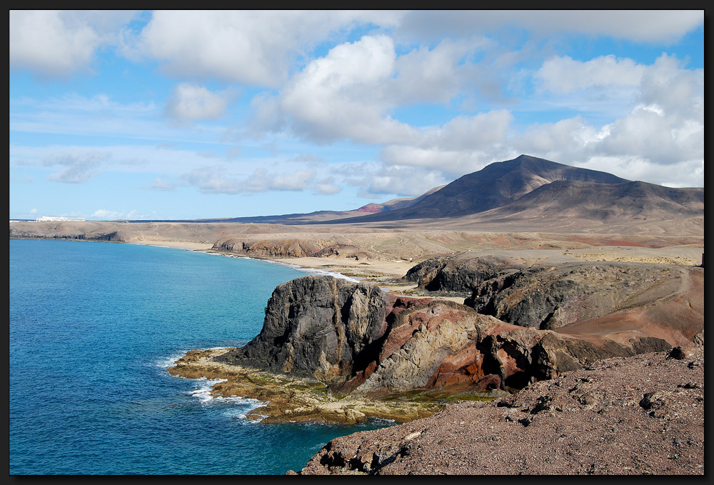 ...Steilküste Papagayo...