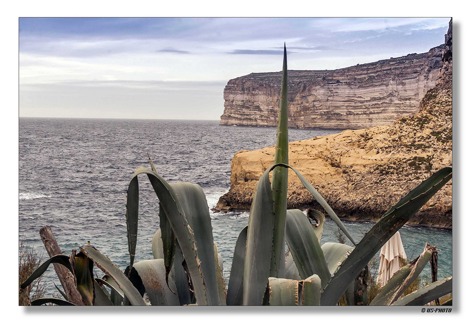Steilküste von Gozo