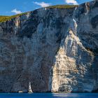 Steilküsten im Südwesten von Zakynthos