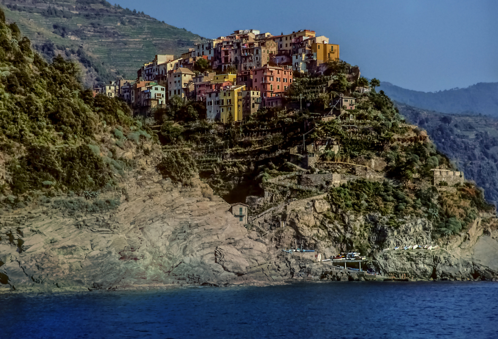 Steilküsten in der Cinque Terre