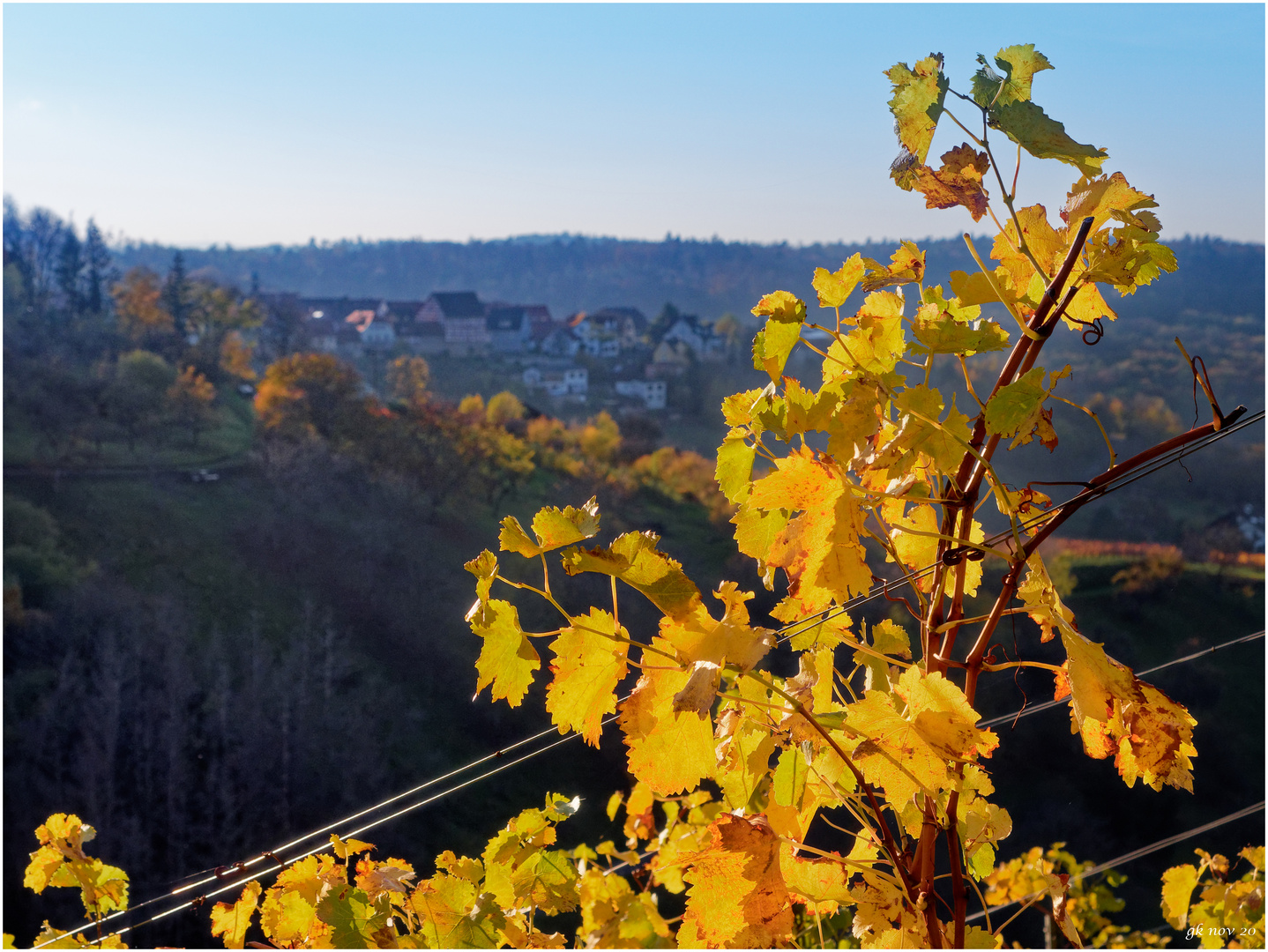 Steillage am Südhang