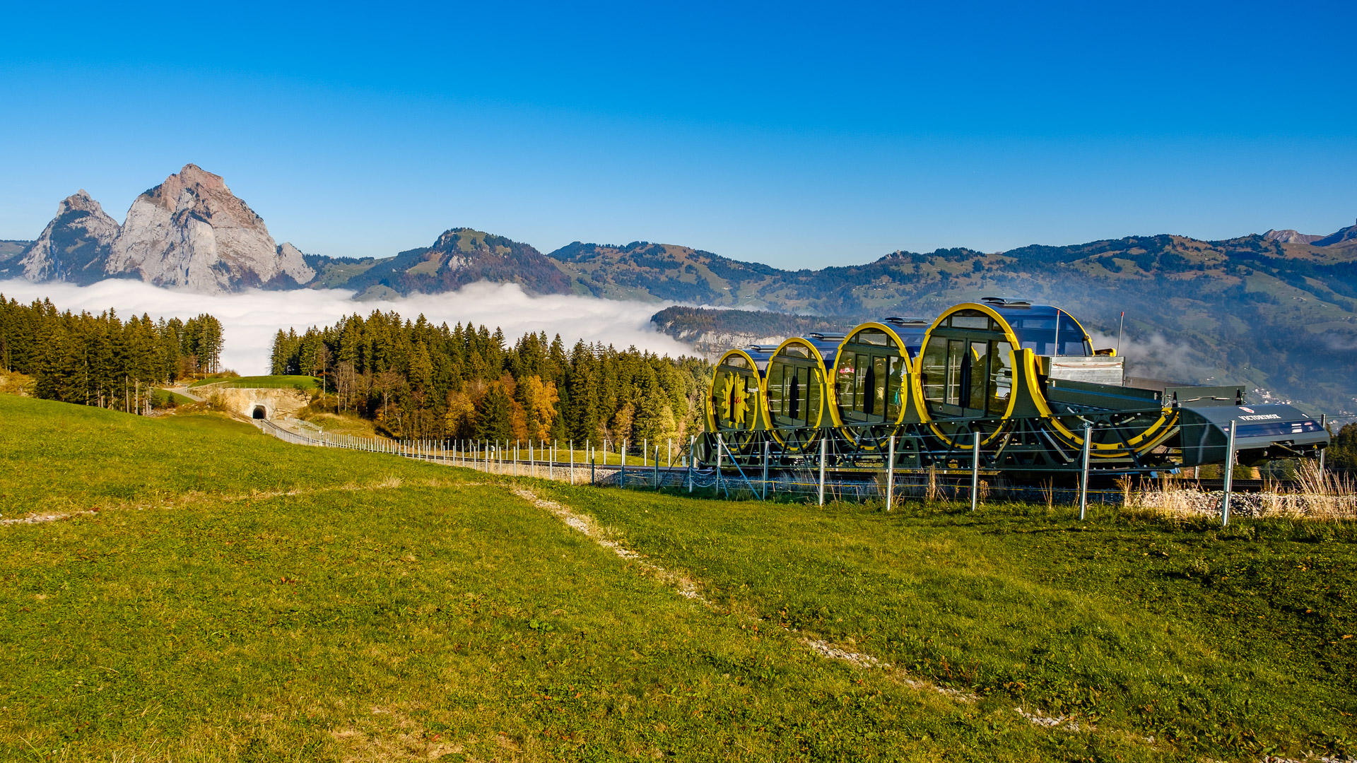 Steilste Standseilbahn der Welt!