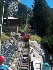 Steilste Standseilbahn der Welt