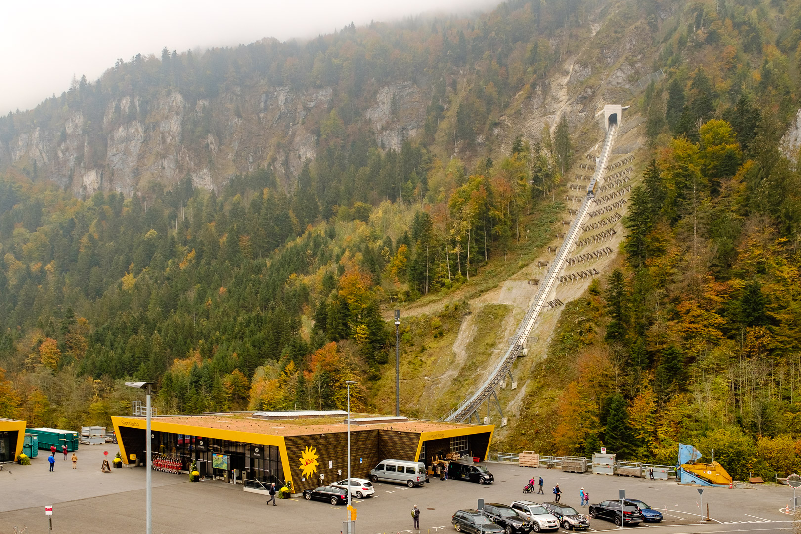 Steilste Standseilbahn der Welt! - II