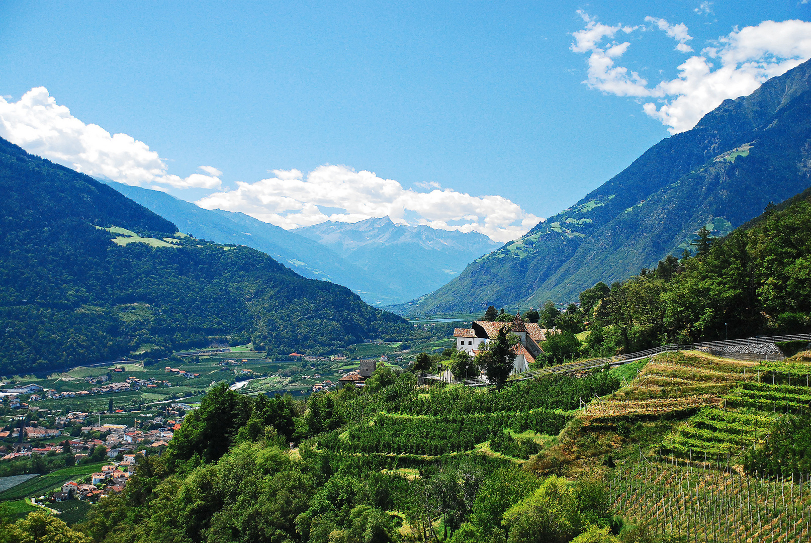 Steilstufen Meran/Vinschgau