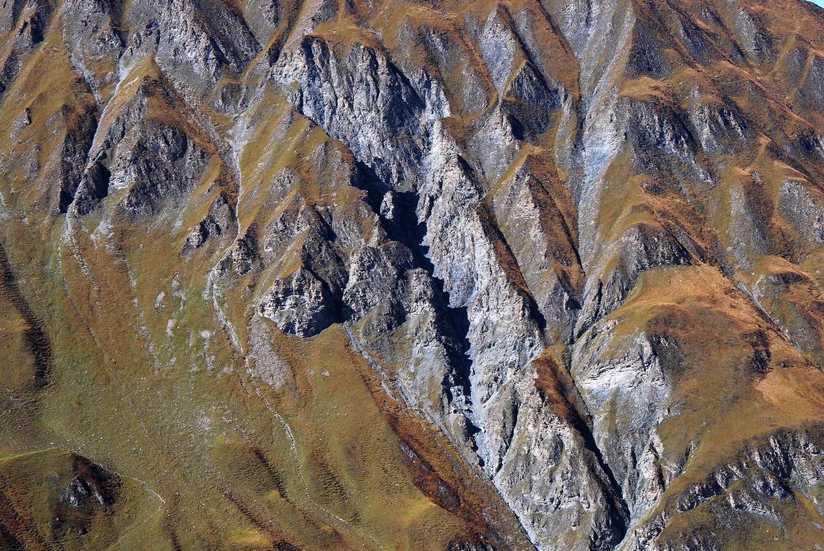 Steilwand bei Samnaun GR Schweiz