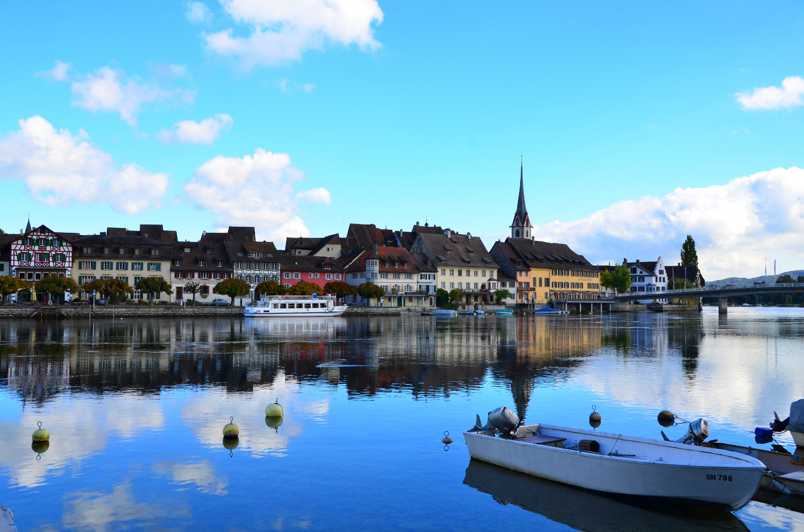 Stein am Rhein CH im Herbst