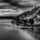 Stein am Rhein in schwarz/weiss