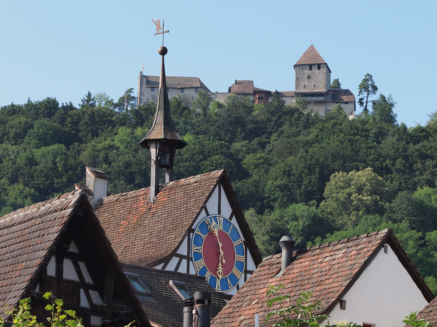 Stein am Rhein mit Burg Hohenklingen