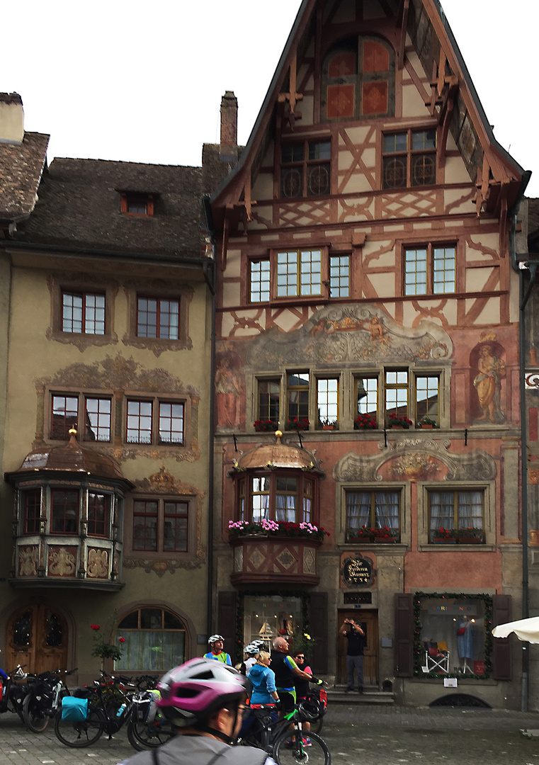 Stein am Rhein, Schweiz, Rathausplatz