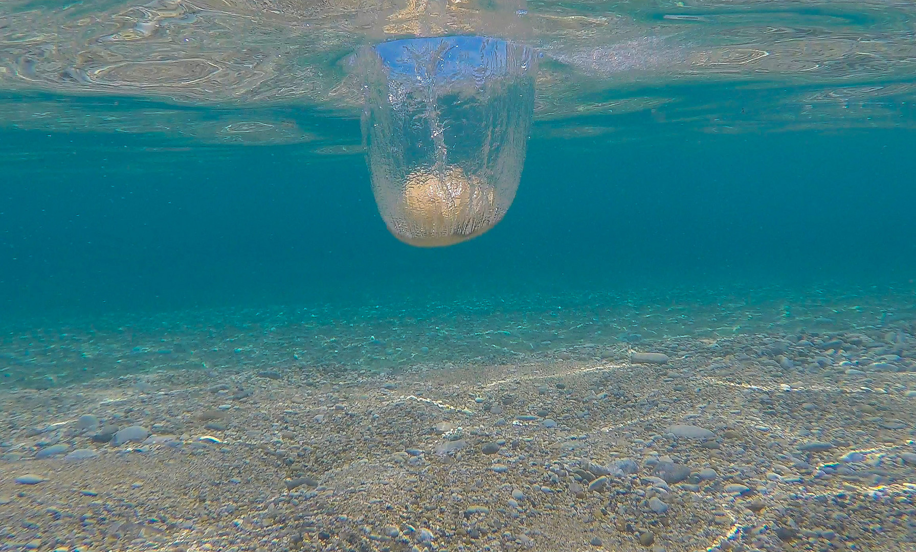 Stein im Meer