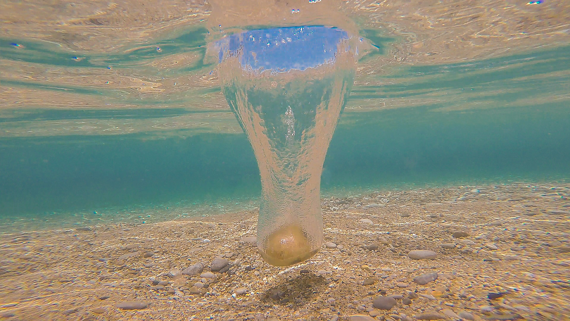 Stein im Meer