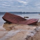 Stein im Wasser