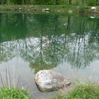 Stein im Wasser