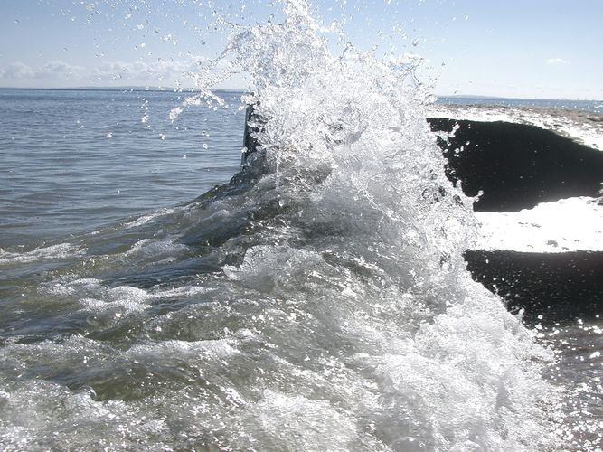 Stein in der Ostsee