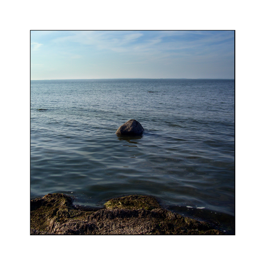 Stein in der Ostsee