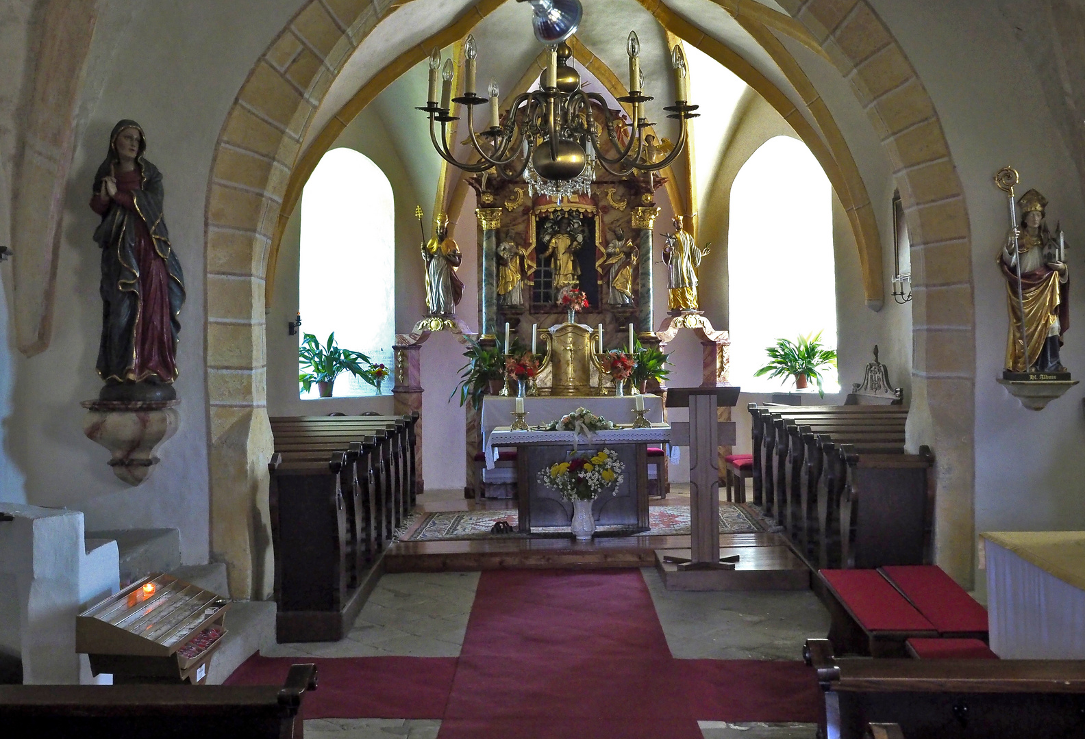 Stein Innen Wehrkirche