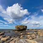 Stein mit Wolke - Schweden