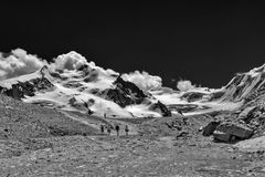 Stein und Eis