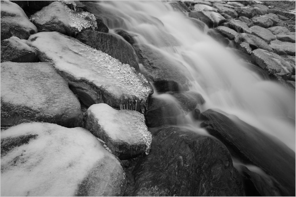 Stein, Wasser, Eis....