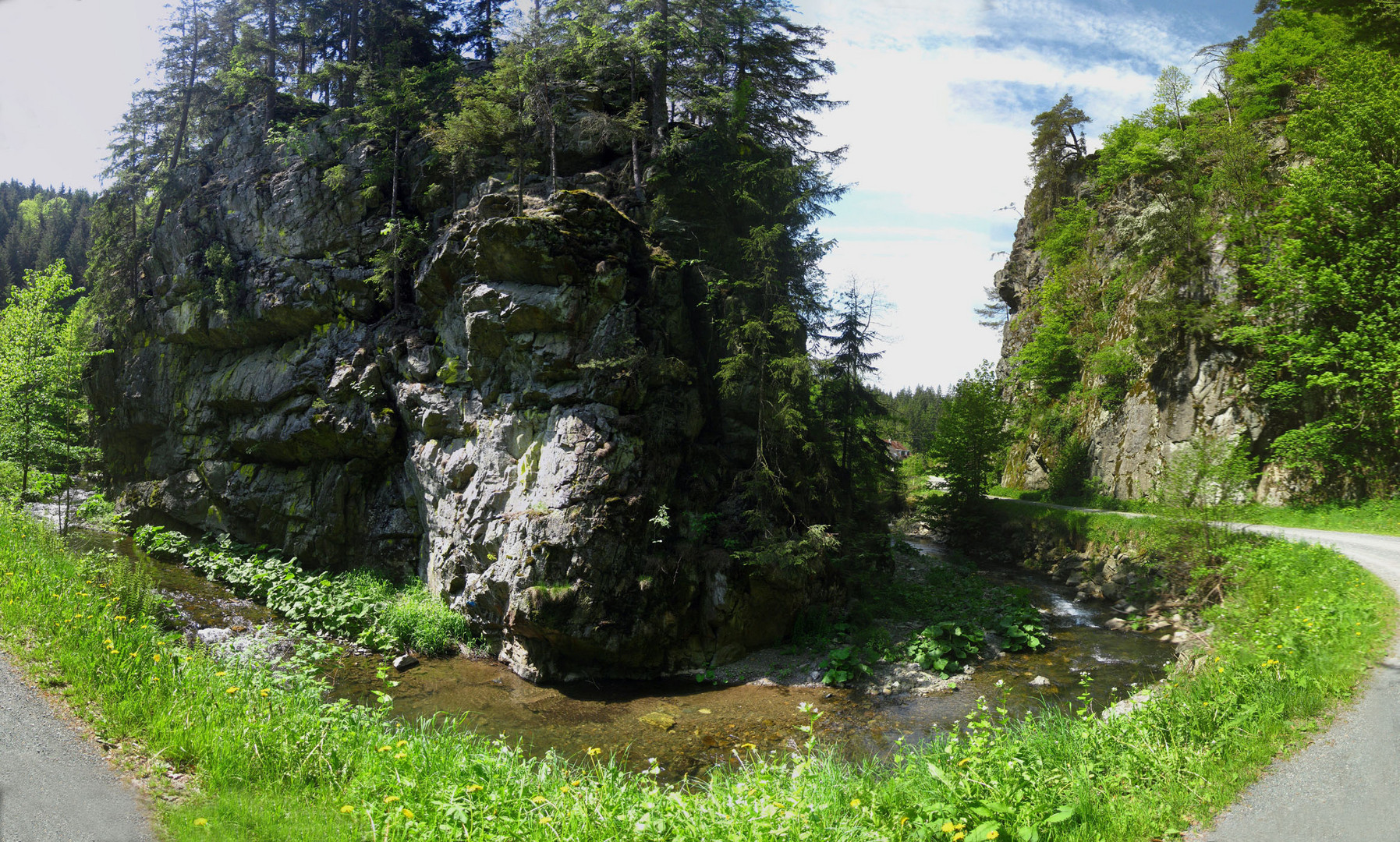 Steinachklamm im Frankenwald - Bayern