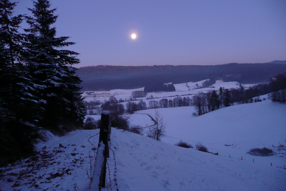 Steinachtal in Blau........