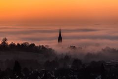 Steinbach im Nebel