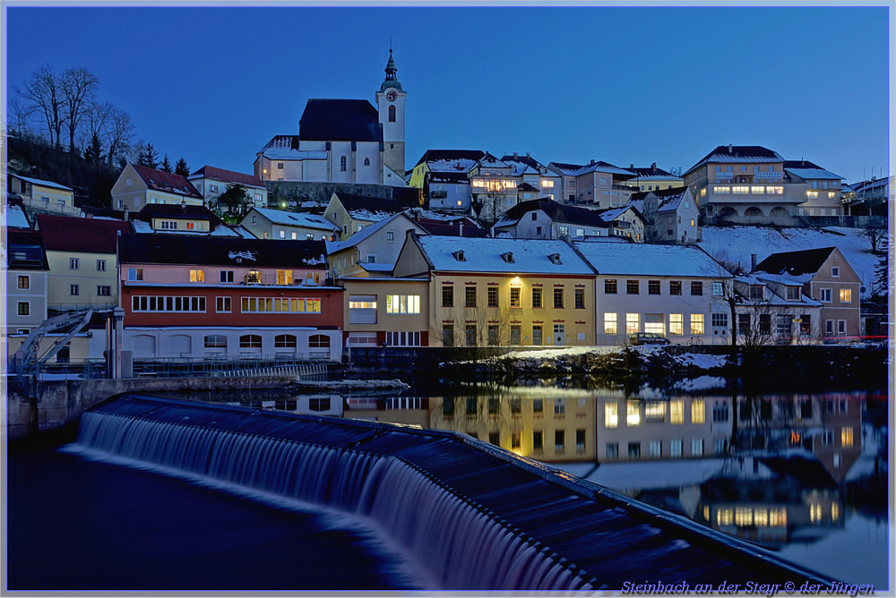 Steinbach / Steyr am Abend