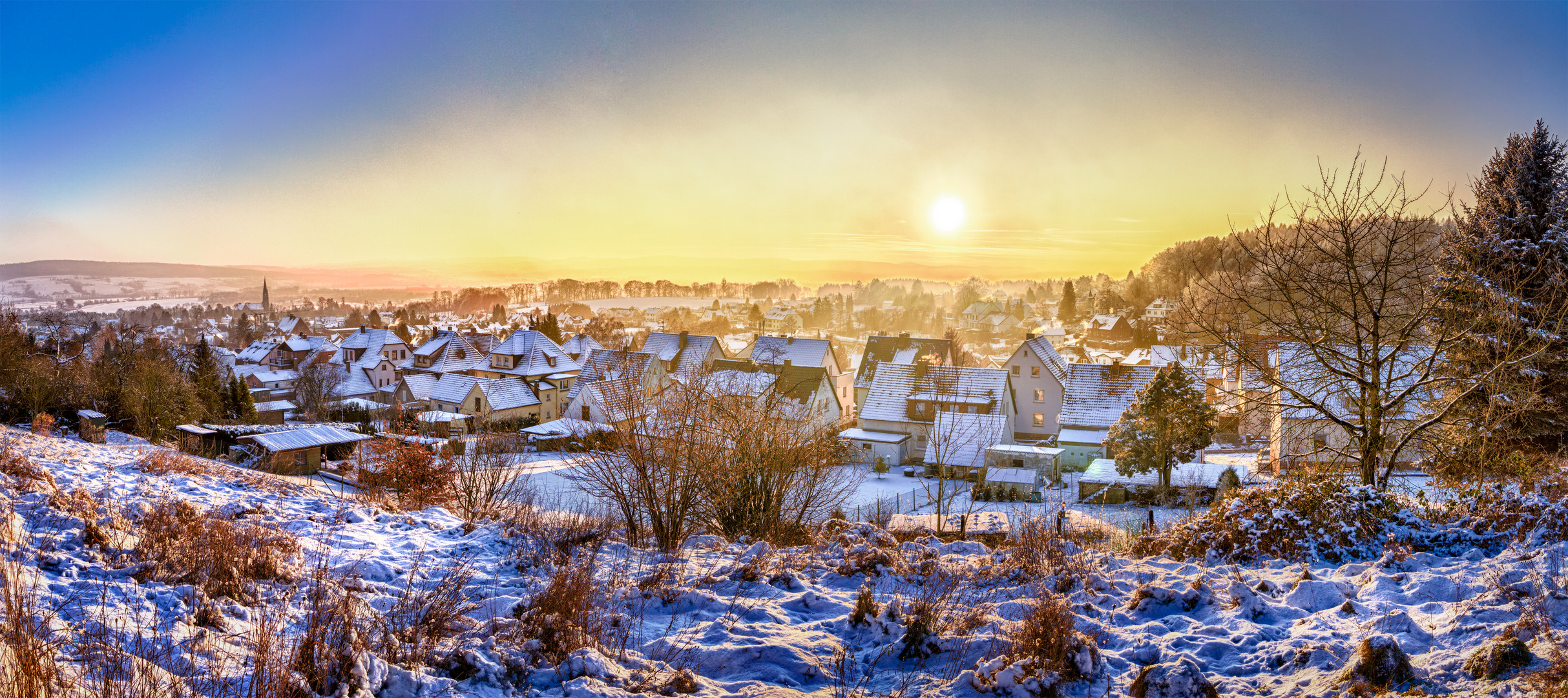 Steinbergen Winter-Wonderland