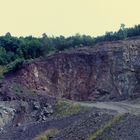 Steinbruch Juchem im Sommer 1988 - Panoramabild