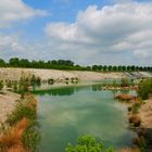 Steinbruch-Landschaft