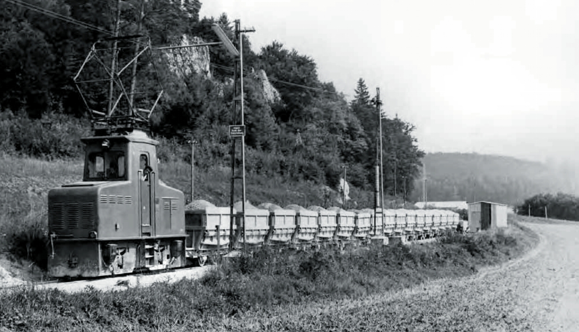 Steinbruch Lokomotive