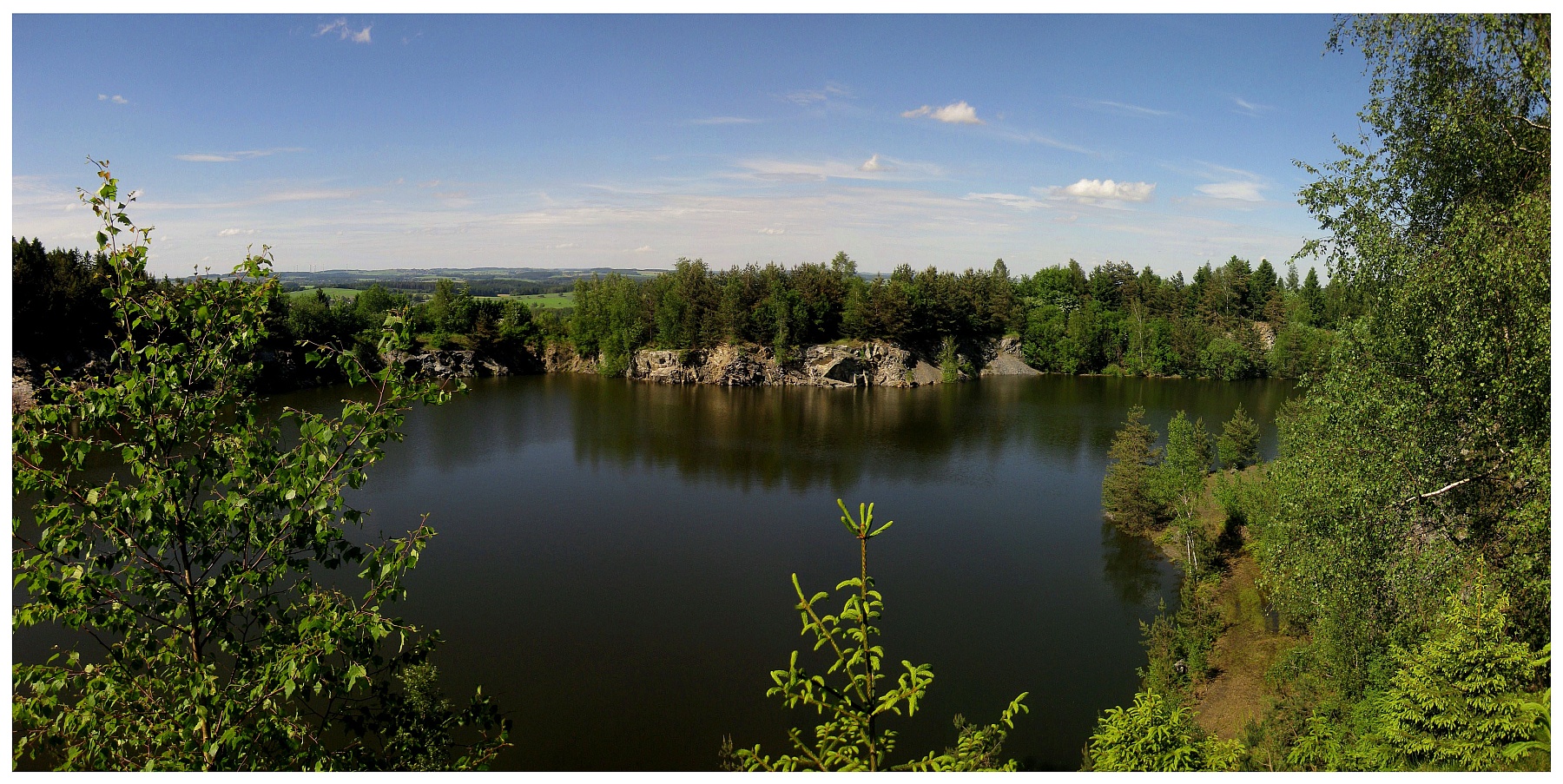 Steinbruch-See am Haidberg