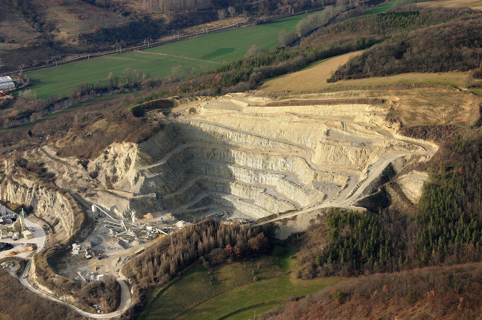 Steinbruch Steudnitz bei Jena Foto & Bild landschaften, natur