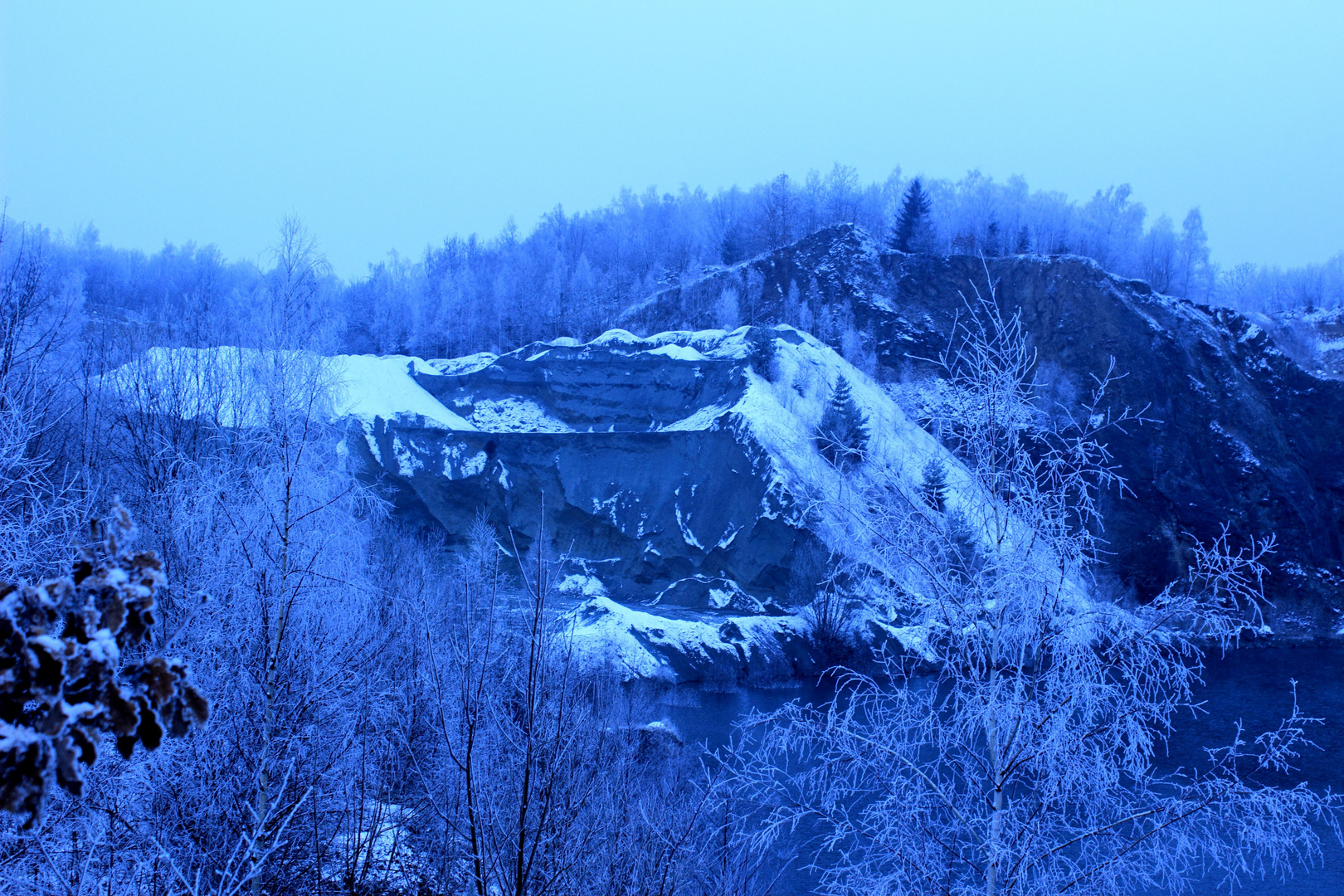 steinbruch winter