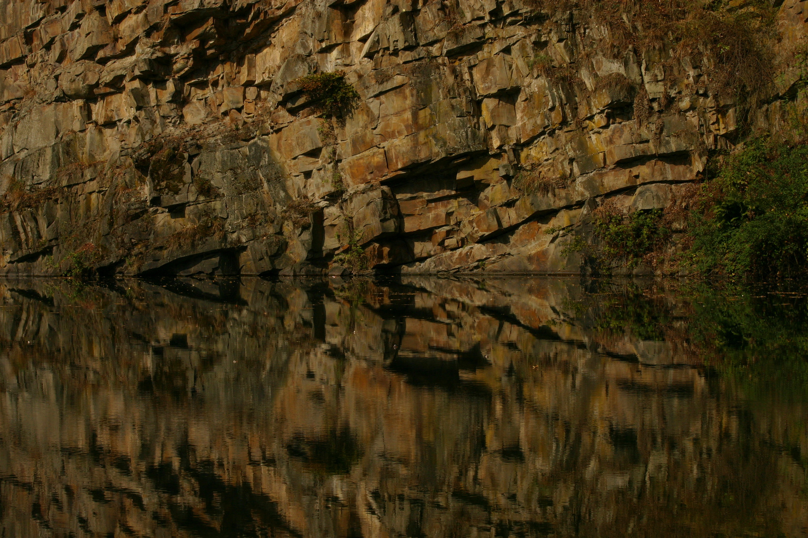 Steinbruchteich in Kotthausen.