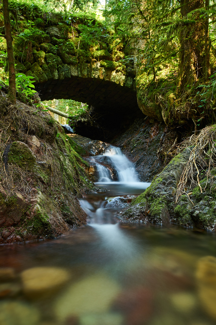 Steinbrücke Edelfrauengrab_Wasserfälle