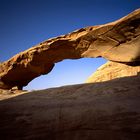 Steinbrücke im Wadi Rum