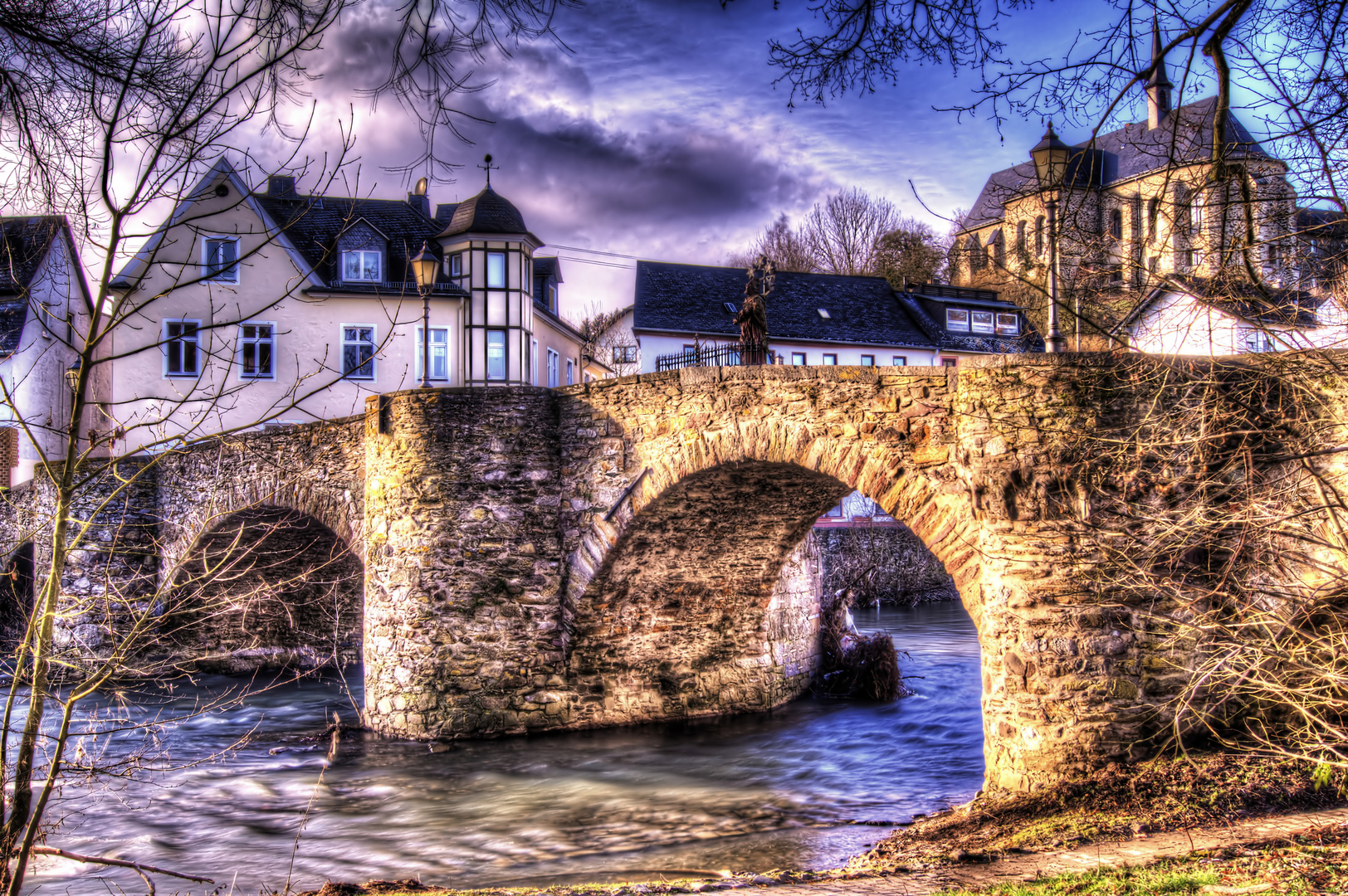 Steinbrücke über den Elbach in Hadamar