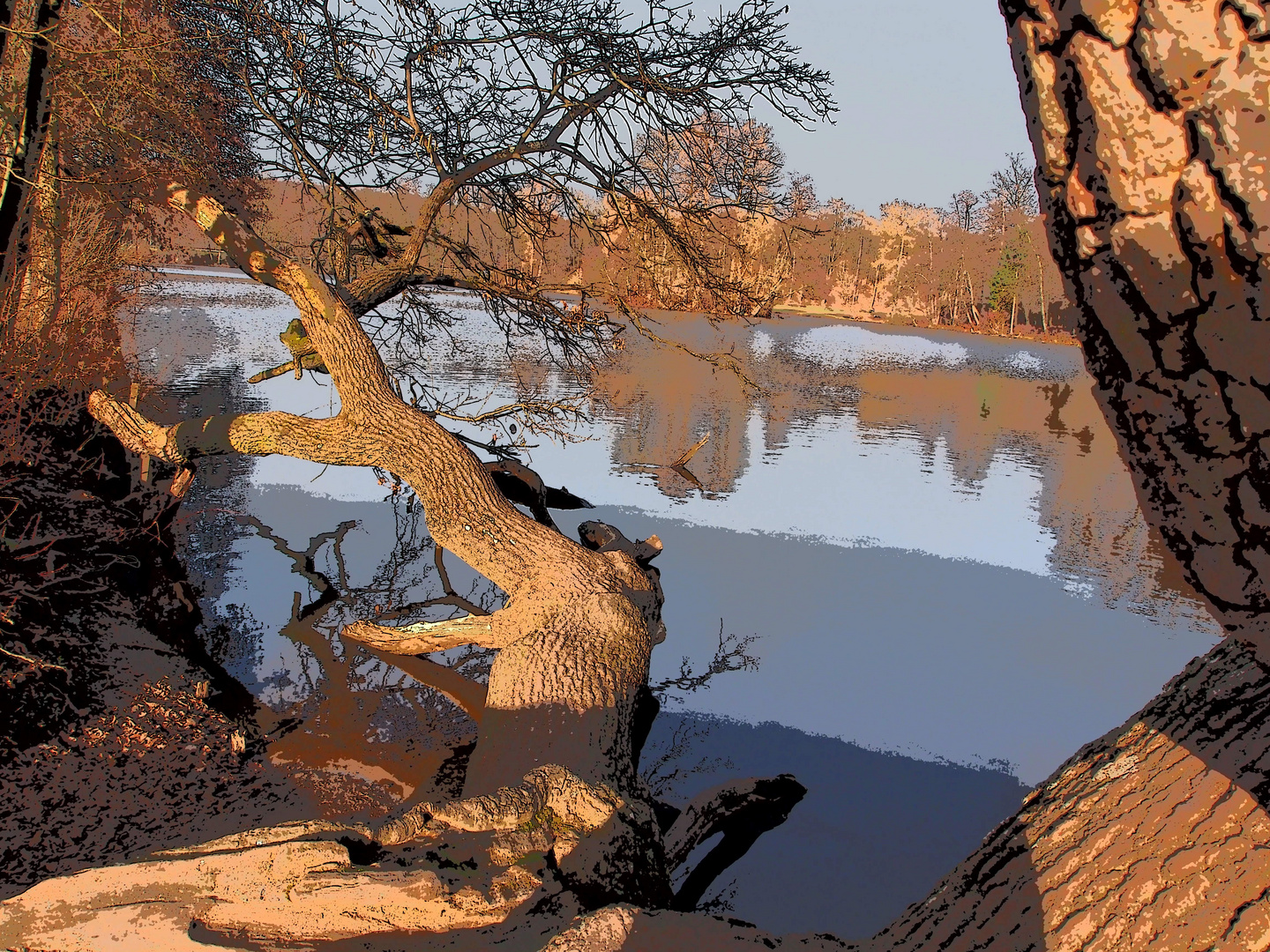 Steinbrücker Teich / Oberwaldhaus Darmstadt 01