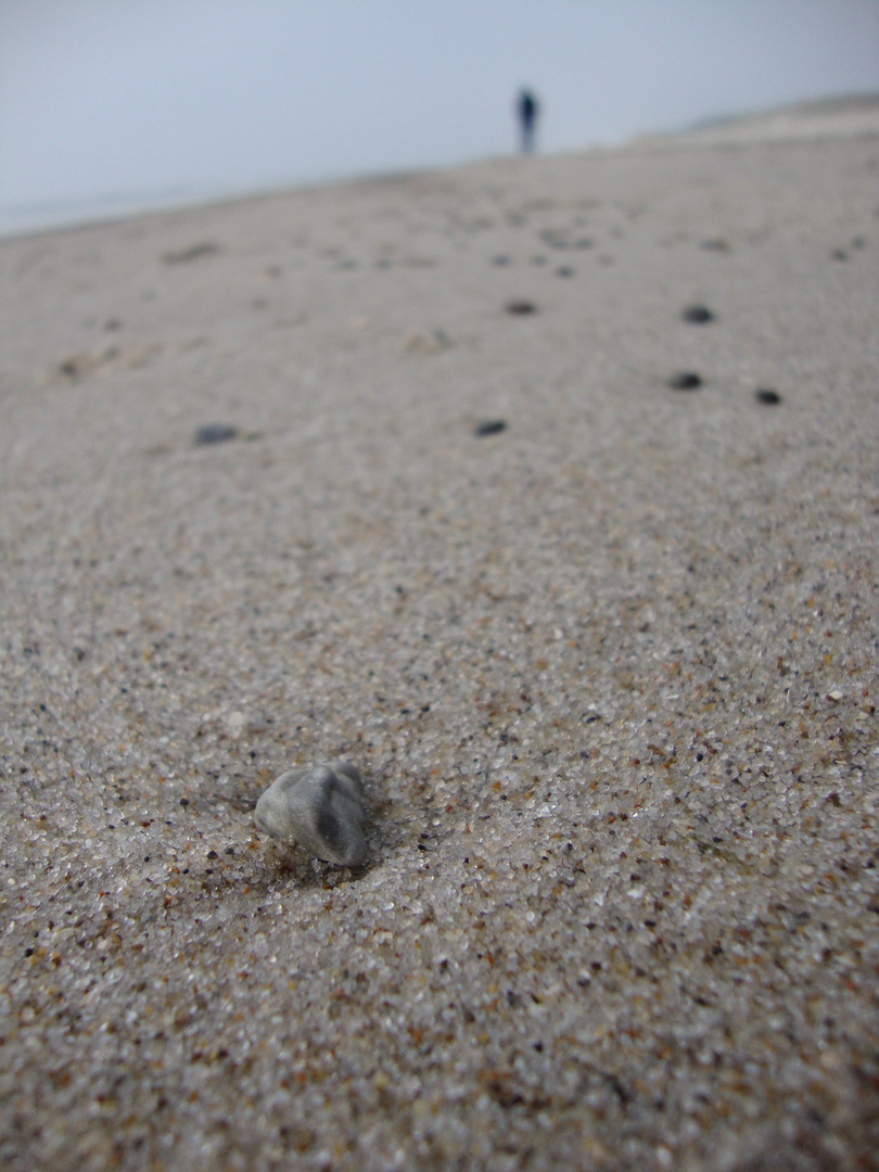 Steinchen im Sand