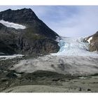 Steindalsbreen, Lyngenalpen, Norwegen