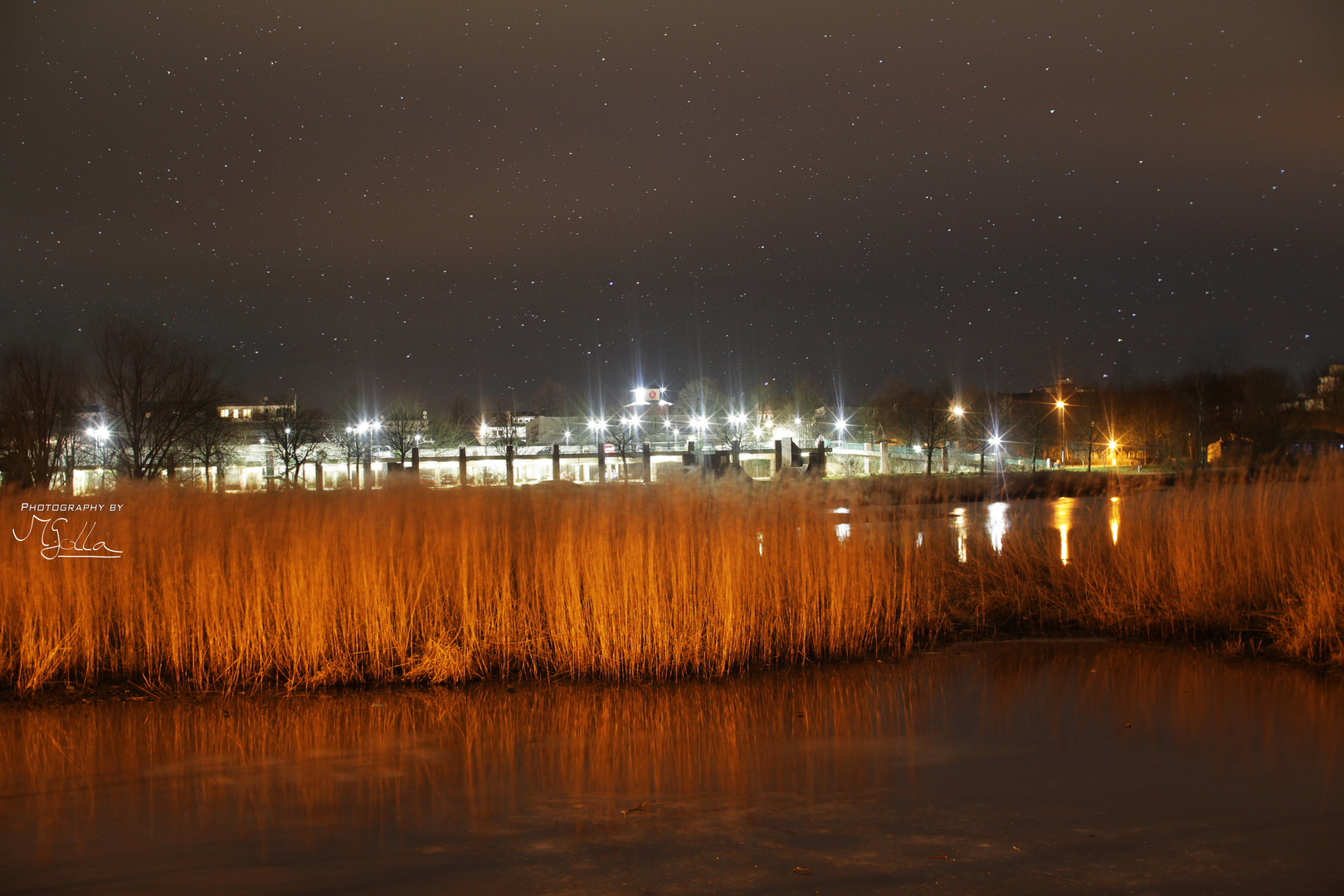 Steindammpark bei Nacht teil 2